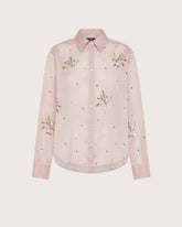 Embroidered viscose shirt. -  | Seventy Venezia
