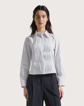 Lurex poplin shirt -  | Seventy Venezia
