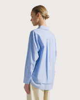 Camicia bicolor in voile reversibile -  | Seventy Venezia