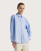 Camicia bicolor in voile reversibile -  | Seventy Venezia