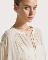 Casacca in georgette ricamata -  | Seventy Venezia