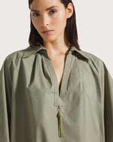 Short cotton poplin shirt. -  | Seventy Venezia