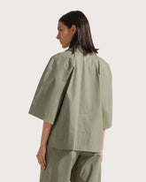 Short cotton poplin shirt. -  | Seventy Venezia