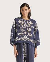 Camicia in viscosa stampata. -  | Seventy Venezia