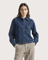 Camicia corta in denim -  | Seventy Venezia