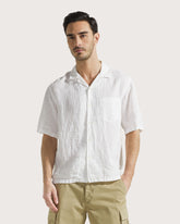 Camicia manica corta in lino -  | Seventy Venezia