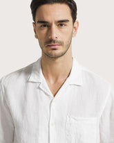 Camicia manica corta in lino -  | Seventy Venezia