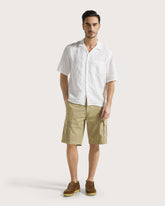 Camicia manica corta in lino -  | Seventy Venezia