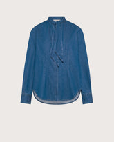 Camicia in denim leggero con fusciacca -  | Seventy Venezia