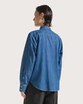 Camicia in denim leggero con fusciacca -  | Seventy Venezia