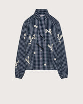 Camicia a quadri con ricami -  | Seventy Venezia