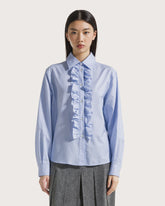 Camicia rigata con volant -  | Seventy Venezia