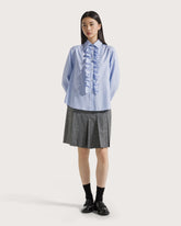 Camicia rigata con volant -  | Seventy Venezia