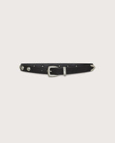Genuine leather belt with studs -  | Seventy Venezia