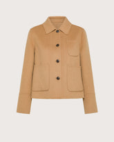 Cappotto corto monopetto in panno double -  | Seventy Venezia