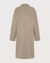Cappotto doppiopetto in double melange -  | Seventy Venezia