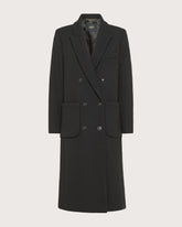 Cappotto doppiopetto in misto lana bistretch -  | Seventy Venezia