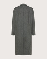 Cappotto doppiopetto in misto lana gessata lurex -  | Seventy Venezia