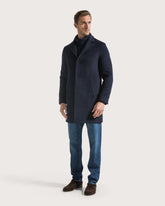 Single-breasted coat in double-face -  | Seventy Venezia