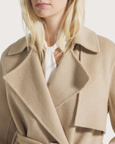 Cashmere wool robe-style coat -  | Seventy Venezia