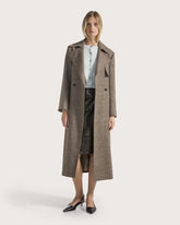 Wool linen trench coat -  | Seventy Venezia