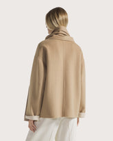 Short coat with two-colour scarf -  | Seventy Venezia