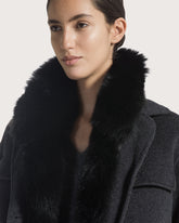 Double-faced rabbit fur short coat -  | Seventy Venezia