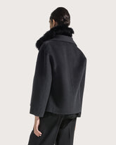 Double-faced rabbit fur short coat -  | Seventy Venezia