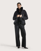 Double-faced rabbit fur short coat -  | Seventy Venezia