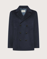 Double-breasted coat in double-face -  | Seventy Venezia