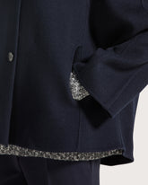 Cappa in double misto cashmere -  | Seventy Venezia