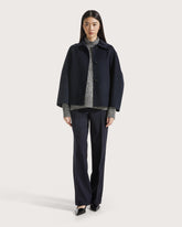 Cappa in double misto cashmere -  | Seventy Venezia