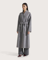 Cappotto lungo in double misto cashmere -  | Seventy Venezia