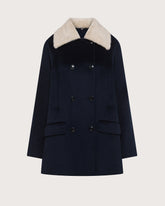 Cappotto con collo in ecopelliccia -  | Seventy Venezia