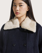 Cappotto con collo in ecopelliccia -  | Seventy Venezia