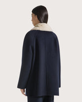 Cappotto con collo in ecopelliccia -  | Seventy Venezia