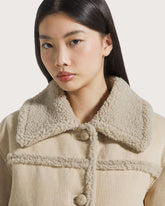Cappotto corto in velluto rigato -  | Seventy Venezia