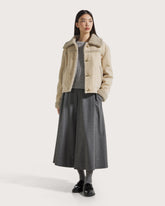 Cappotto corto in velluto rigato -  | Seventy Venezia