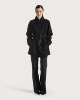 Cappotto corto in double misto cashmere -  | Seventy Venezia