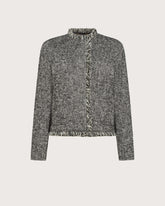 Giacchina corta in misto lana nylon imbottito sul retro e sottomanica -  | Seventy Venezia