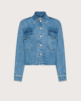 Giubbino corto in denim washed -  | Seventy Venezia