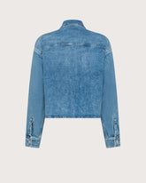 Giubbino corto in denim washed -  | Seventy Venezia