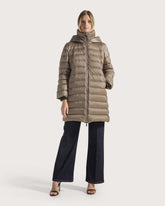 Long down jacket with hood -  | Seventy Venezia