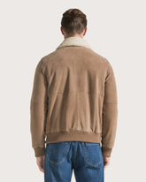 100% suede leather bomber jacket -  | Seventy Venezia