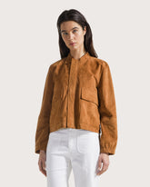 Giubbotto in pelle suede -  | Seventy Venezia