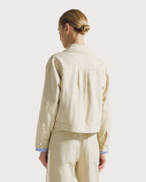 Giubbotto in cotone lino. -  | Seventy Venezia