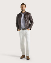 Giubbino in nappa leggera effetto stropicciato -  | Seventy Venezia