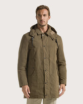 Cotton and nylon parka with hood -  | Seventy Venezia