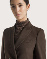 100% cashmere double-breasted jacket -  | Seventy Venezia