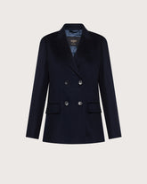 100% cashmere double-breasted jacket -  | Seventy Venezia